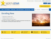Tablet Screenshot of northstarresearch.org